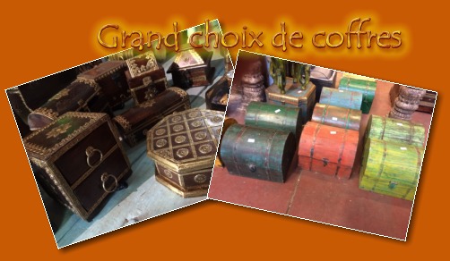  Grand choix de coffres (Mala India )