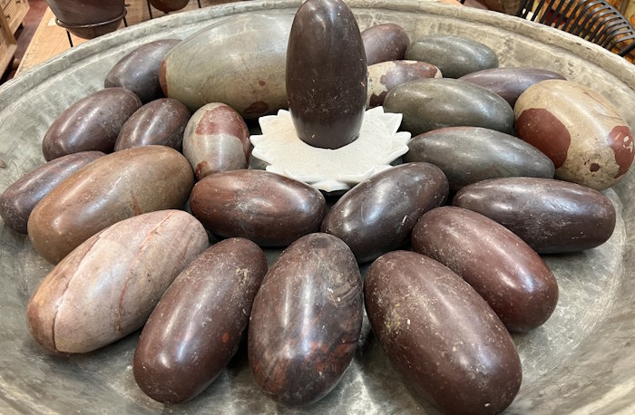  Shiva Lingams de la rivière Narmada en Inde