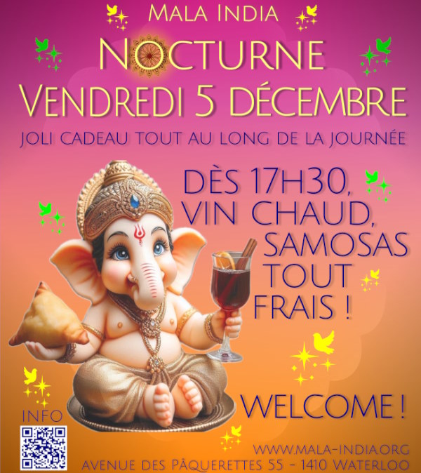  ✨ Nocturne vendredi 5 décembre à partir de 17h30 ✨ 