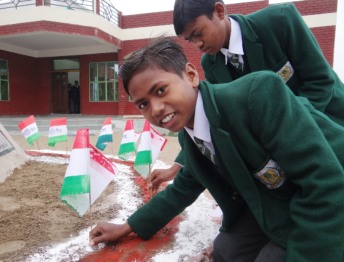  Le 26  janvier c'était le REPUBLIC DAY  (Mala India )