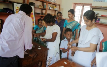  TEST SANGUIN (suite de la visite médicale) (Mala India )