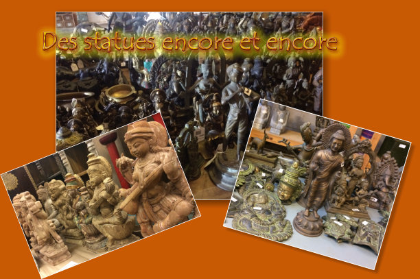  Des statues encore et encore... (Mala India )