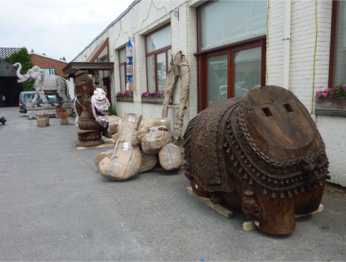  Container en provenance du sud de l'Inde (Mala India )